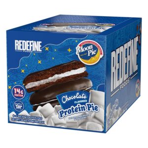 Redefine Foods Protein Chocolate Moon Pie 8ct